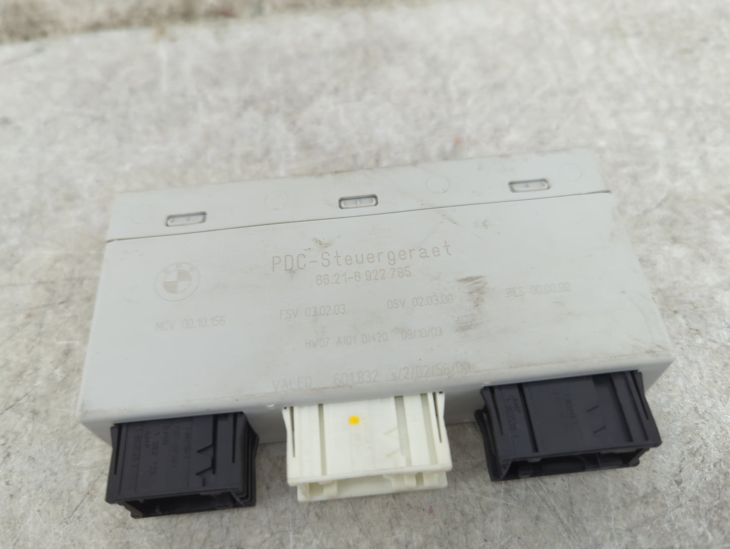 2004 Bmw 530 PCM Engine Control Computer ECU ECM PCU OEM P/N:66.21-6 922 785 66216922785, 601832 Fits OEM Used Auto Parts - 