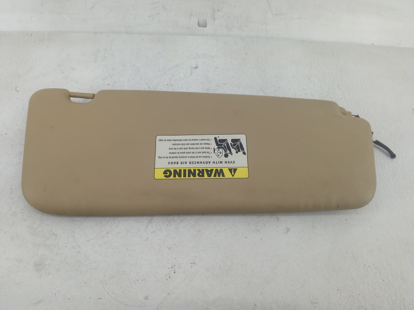 2004-2007 Bmw 530i Sun Visor Shade Replacement Passenger Right Mirror Fits Fits 2004 2005 2006 2007 2008 2009 2010 OEM Used 