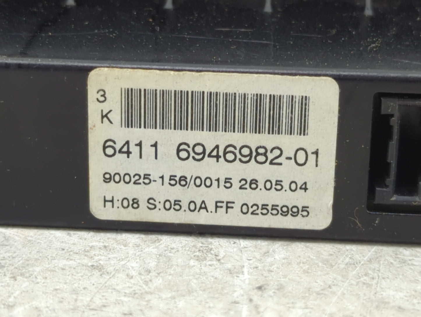 2004 Bmw 530i Climate Control Module Temperature AC/Heater Replacement P/N:6411 6942685-01 64116942685 Fits OEM Used Auto Pa