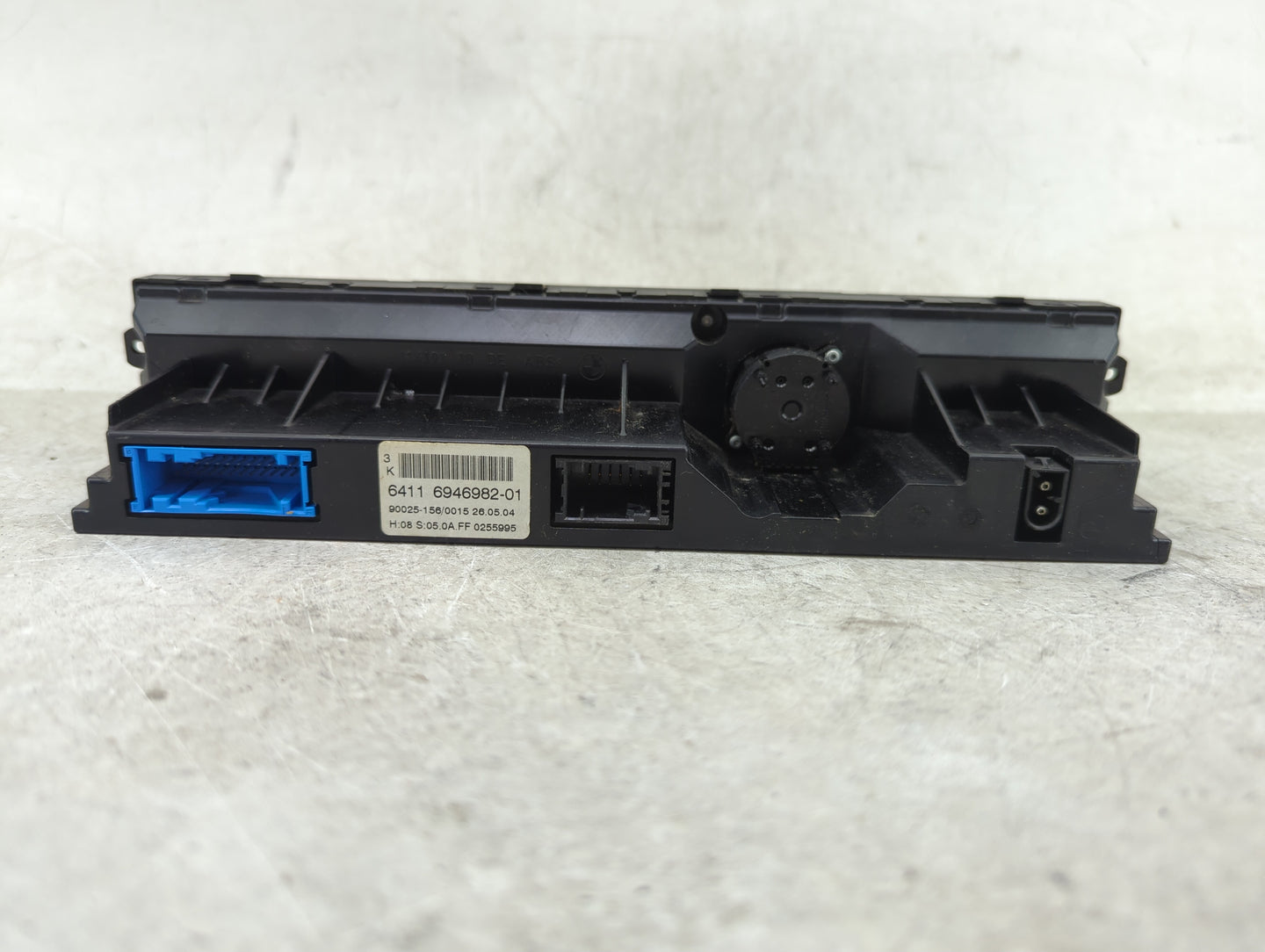 2004 Bmw 530i Climate Control Module Temperature AC/Heater Replacement P/N:6411 6942685-01 64116942685 Fits OEM Used Auto Pa