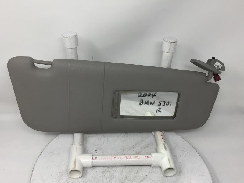 2004 Bmw 530i Sun Visor Shade Replacement Passenger Right Mirror Fits OEM Used Auto Parts - Oemusedautoparts1.com