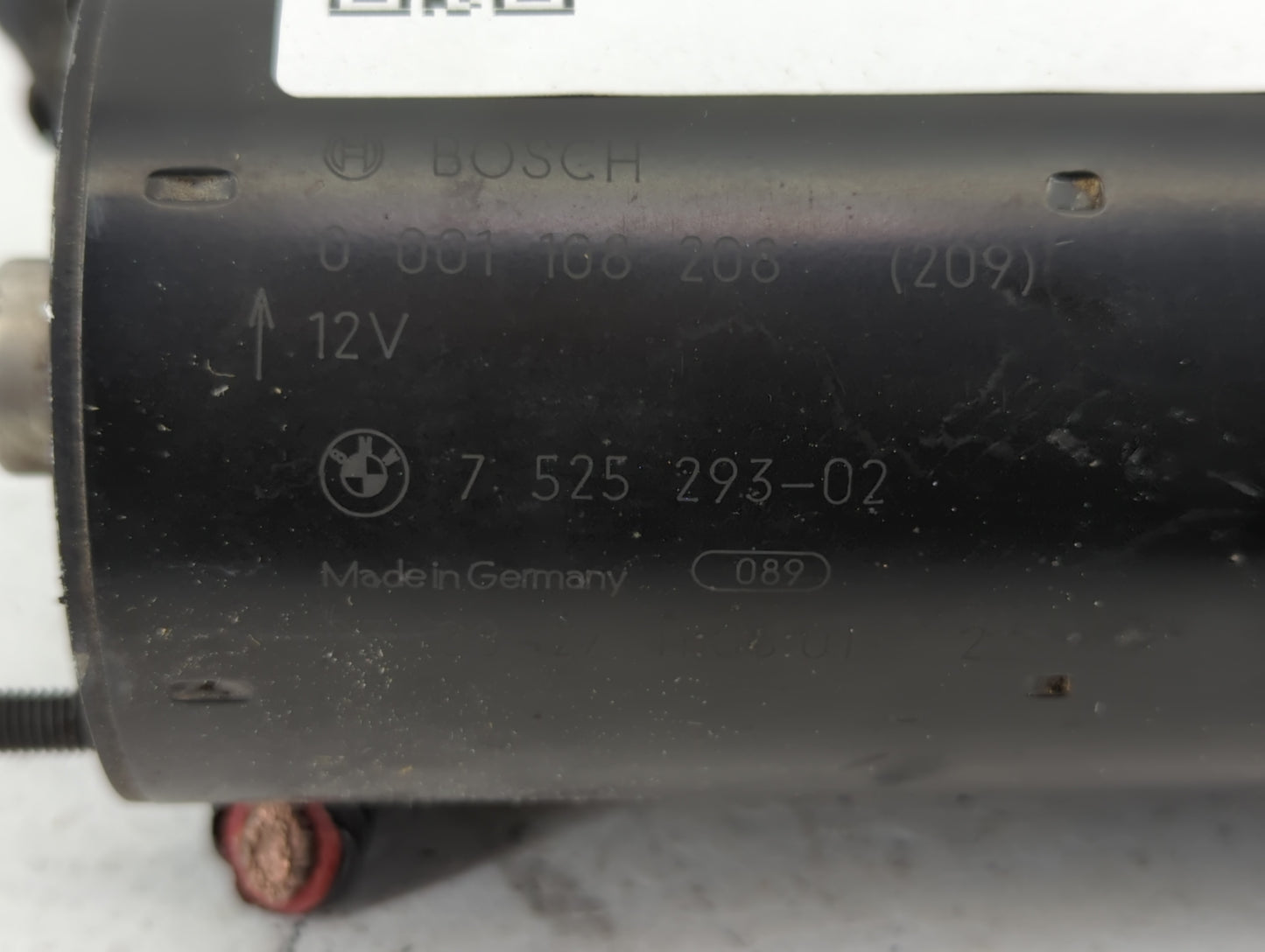 2004-2005 Bmw 545i Car Starter Motor Solenoid OEM P/N:7 525 293-02 0 001 108 208 Fits Fits 2004 2005 2006 2007 2008 2009 201