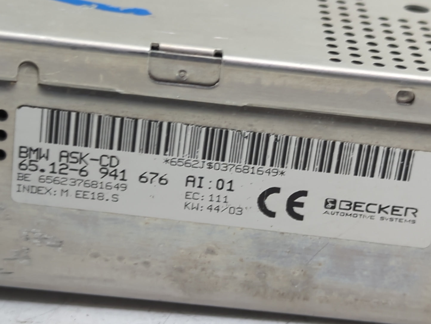 2003-2005 Bmw 745i Radio Cd Changer 65.12-6941676|65126941676 - Oemusedautoparts1.com
