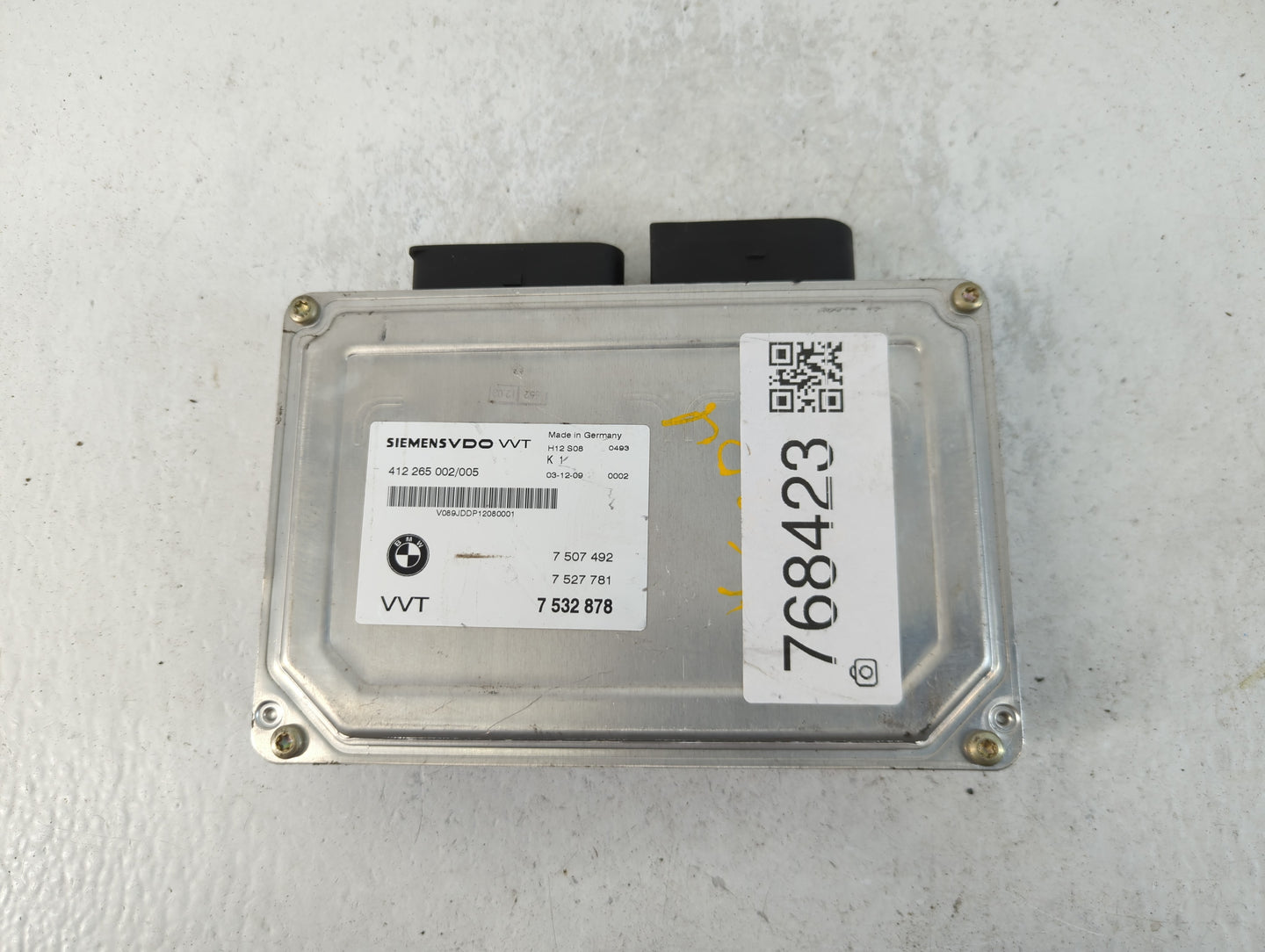 2004 Bmw 745i PCM Engine Control Computer ECU ECM PCU OEM P/N:7 532 878 Fits OEM Used Auto Parts - Oemusedautoparts1.com