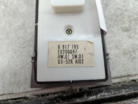 2004-2005 Bmw 760i Master Power Window Switch Replacement Driver Side Left P/N:6917105 E0200097 Fits Fits 2002 2003 2004 200