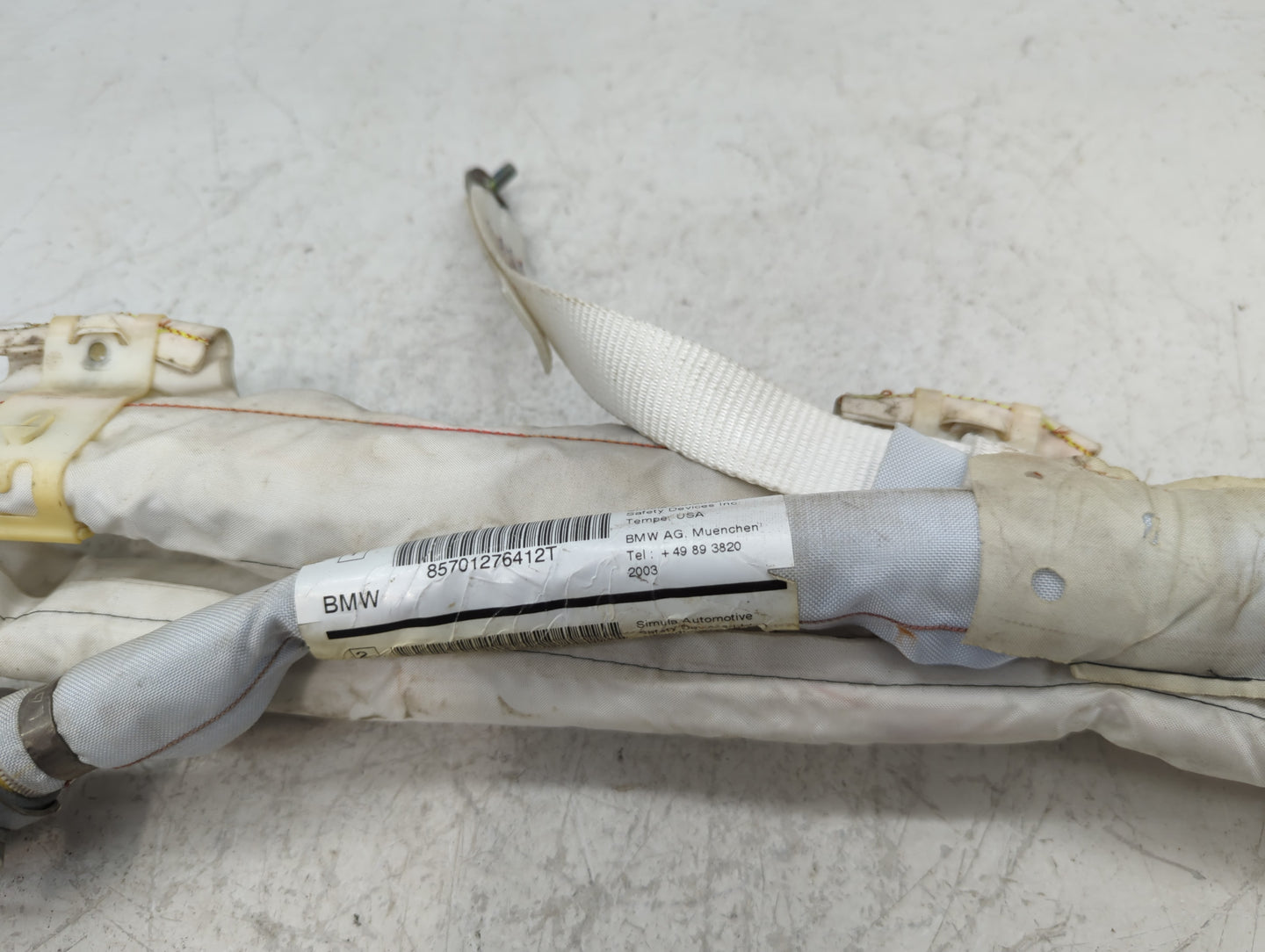 Bmw Bmw 645i Passenger Curtain Air Bag Oem - Oemusedautoparts1.com