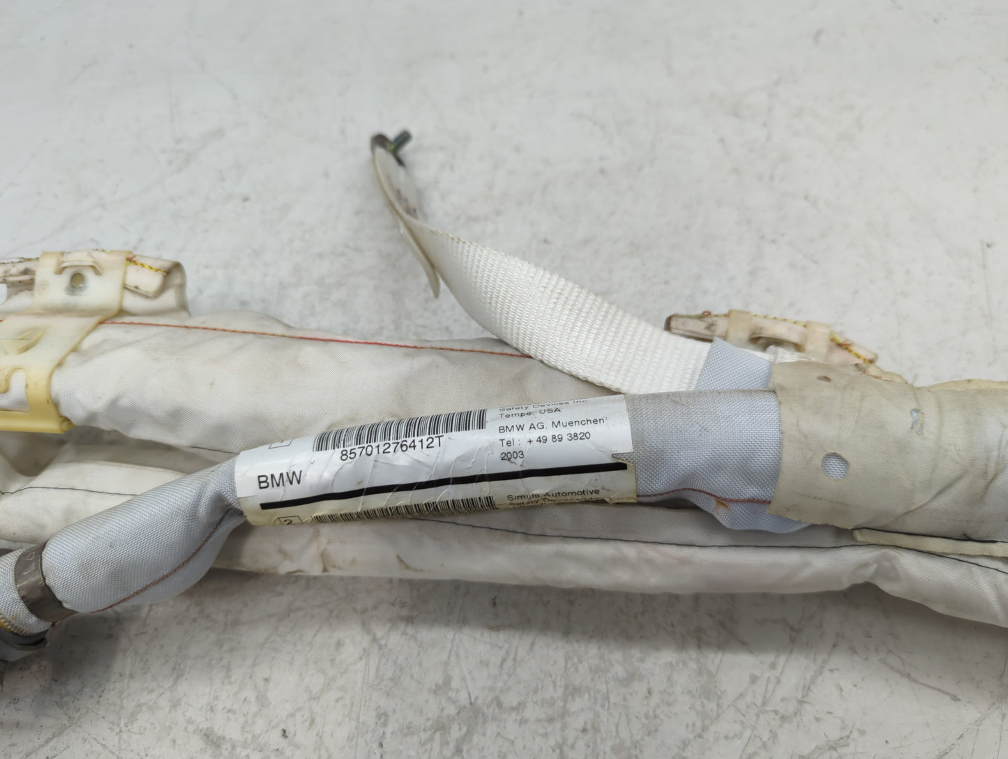 Bmw Bmw 645i Passenger Curtain Air Bag Oem - Oemusedautoparts1.com