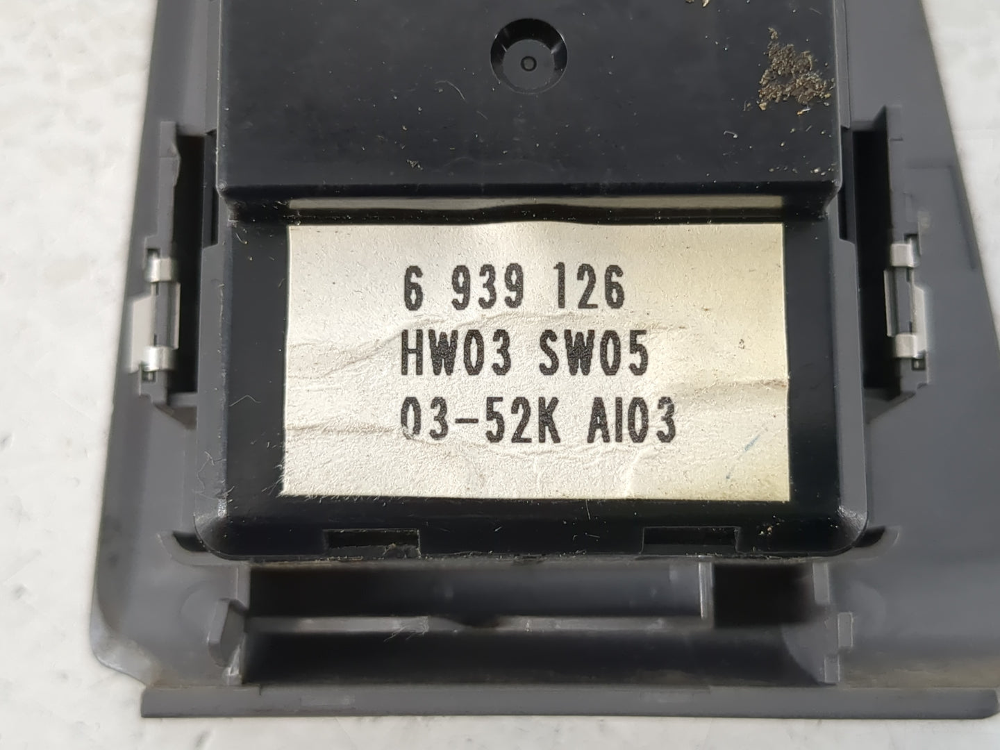 2004 Bmw Bmw 645i Master Power Window Switch Replacement Driver Side Left P/N:6 939 126 Fits Fits 2005 OEM Used Auto Parts -