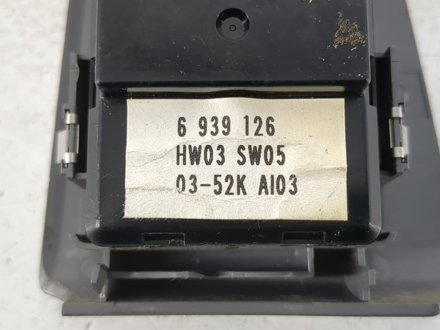 2004 Bmw Bmw 645i Master Power Window Switch Replacement Driver Side Left P/N:6 939 126 Fits Fits 2005 OEM Used Auto Parts -
