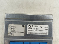 2004 Bmw X3 PCM Engine Control Computer ECU ECM PCU OEM P/N:7544721 Fits Fits 2003 2005 OEM Used Auto Parts - Oemusedautopar