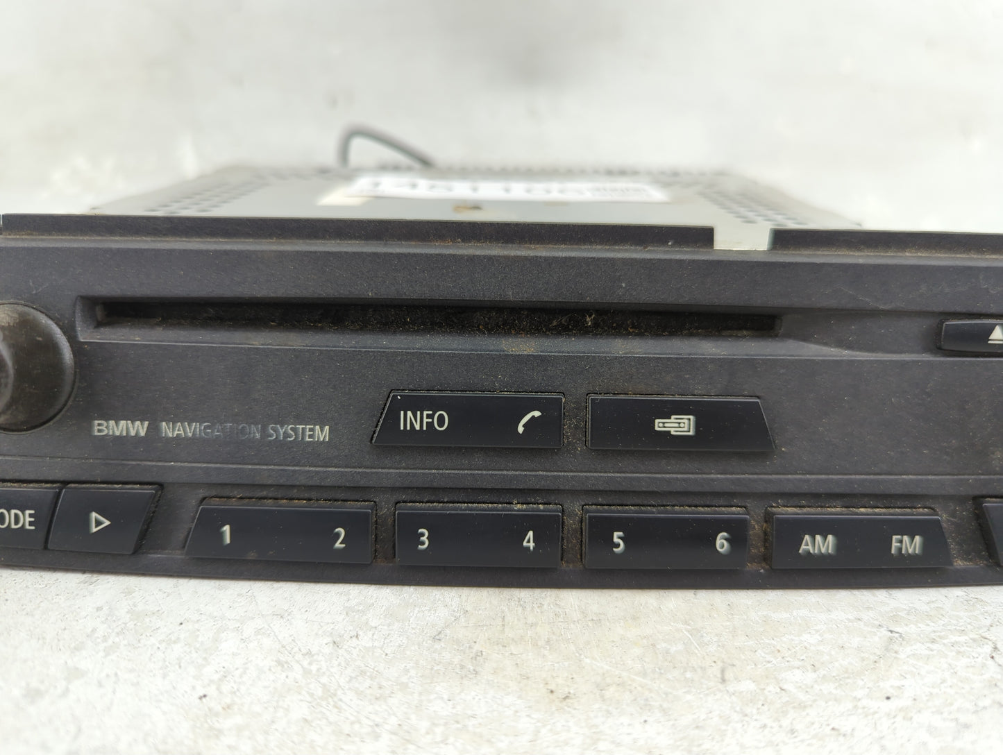 2004-2005 Bmw X3 Radio AM FM Cd Player Receiver Replacement P/N:20005513 Fits Fits 2004 2005 OEM Used Auto Parts - Oemusedau