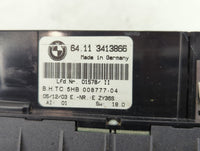2004-2010 Bmw X3 Climate Control Module Temperature AC/Heater Replacement P/N:3413866 Fits Fits 2004 2005 2006 2007 2008 200