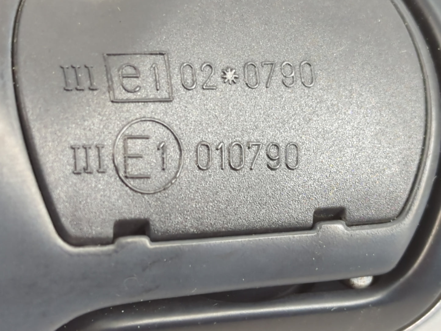 2004 Bmw X3 Passenger Right Side View Manual Door Mirror Grey - Oemusedautoparts1.com