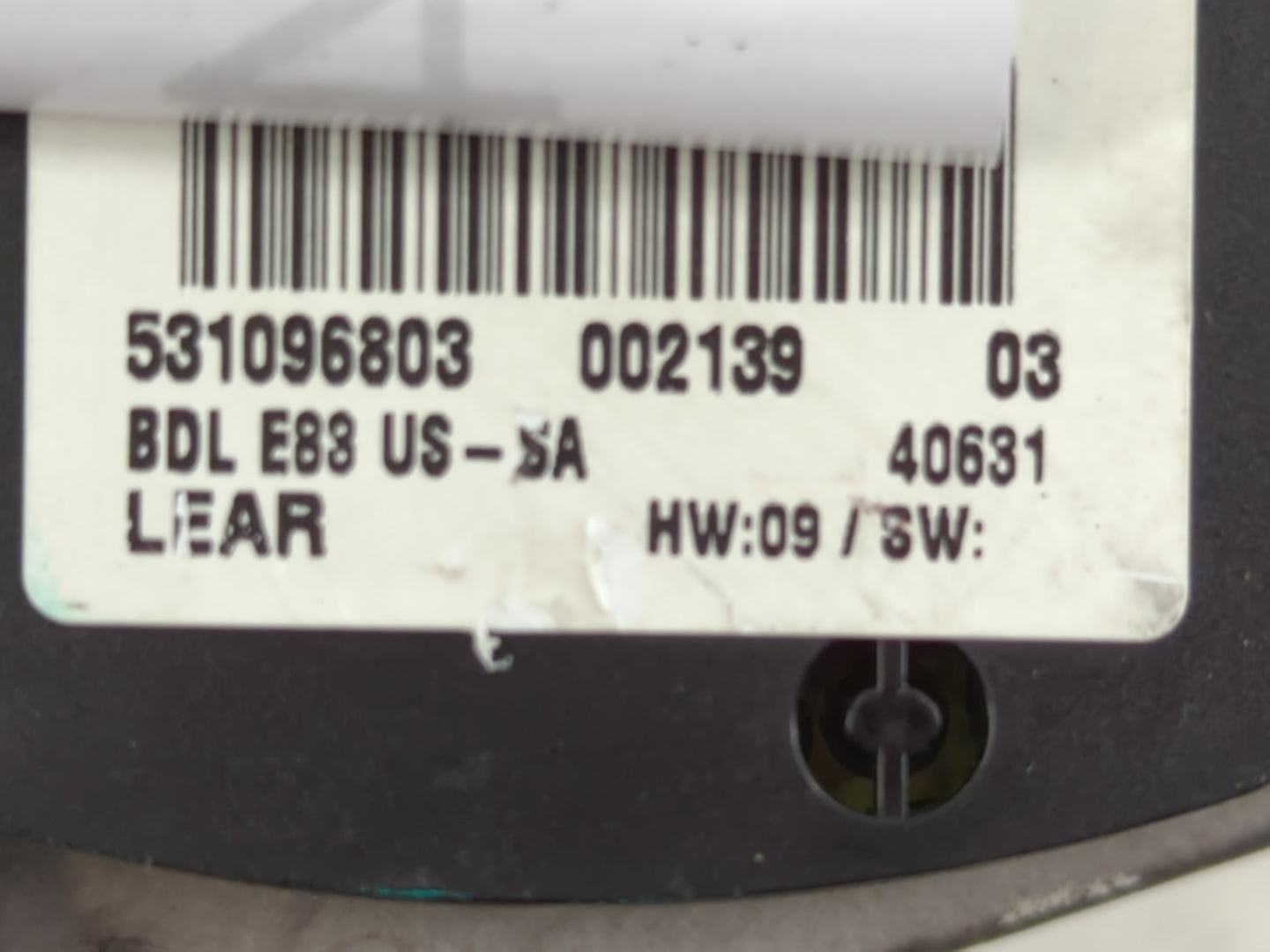 2004 Bmw X3 Headlight Head Light Switch Lamp Control 531096803 - Oemusedautoparts1.com