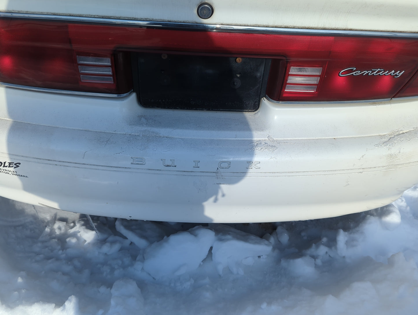 2003-2005 Buick Century Rear Bumper Assembly Oem - Oemusedautoparts1.com