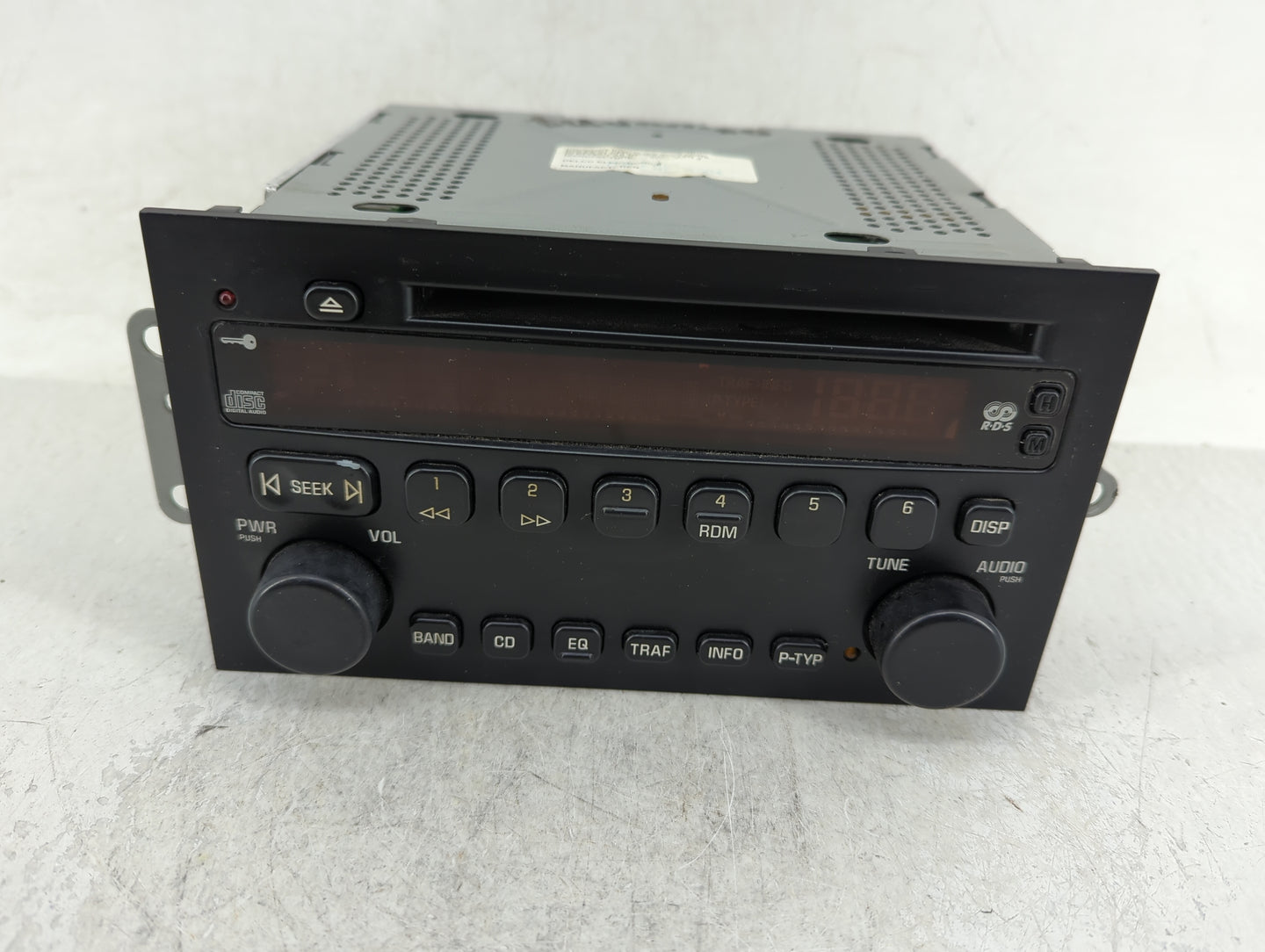2004-2005 Buick Century Radio AM FM Cd Player Receiver Replacement P/N:10346985 Fits Fits 2004 2005 2006 2007 OEM Used Auto 