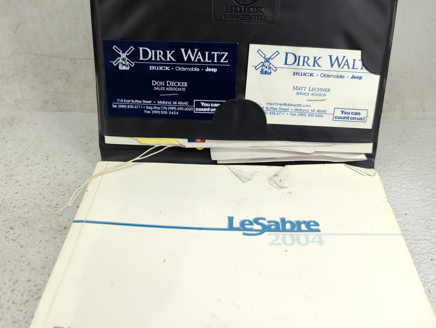 2004 Buick Lesabre Owners Manual Book Guide OEM Used Auto Parts - Oemusedautoparts1.com
