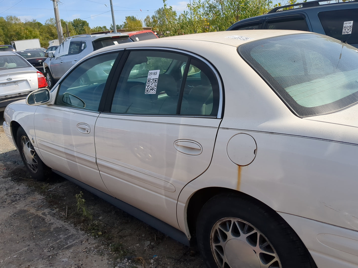 2000-2005 Buick Lesabre Driver Rear Door Oem - Oemusedautoparts1.com