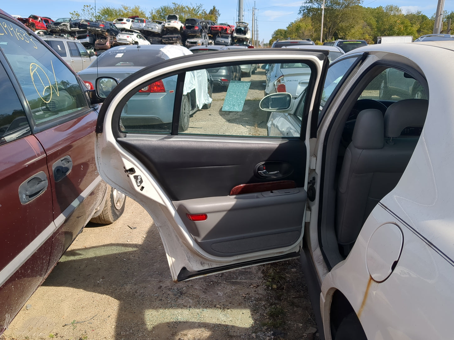 2000-2005 Buick Lesabre Driver Rear Door Oem 1183605 - Oemusedautoparts1.com