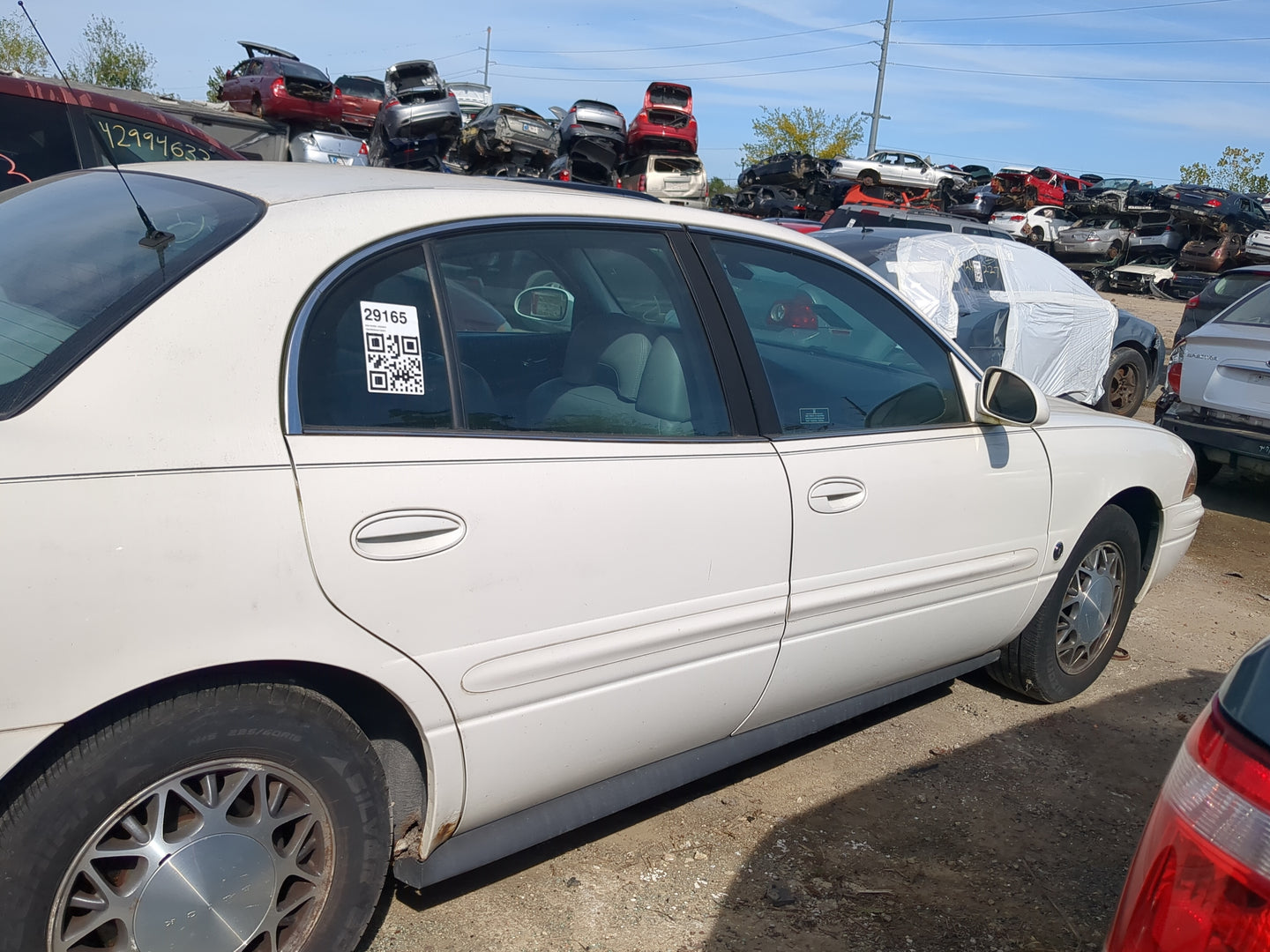 2000-2005 Buick Lesabre Passenger Rear Door Oem - Oemusedautoparts1.com