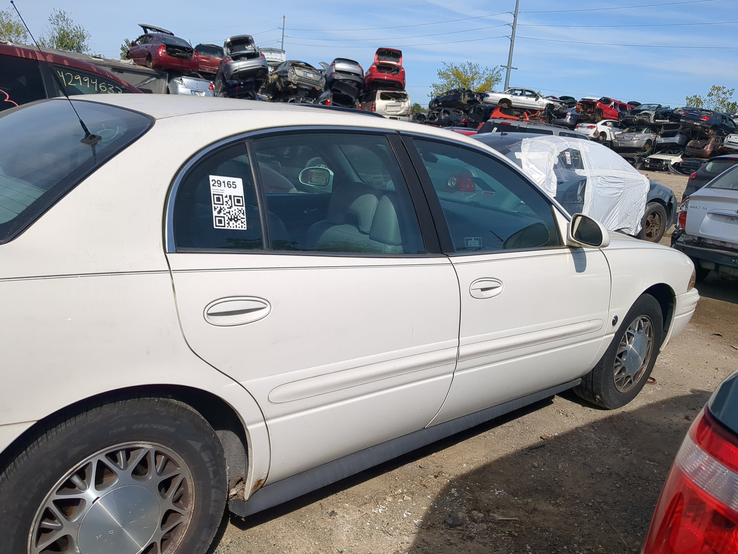 2000-2005 Buick Lesabre Passenger Rear Door Oem - Oemusedautoparts1.com