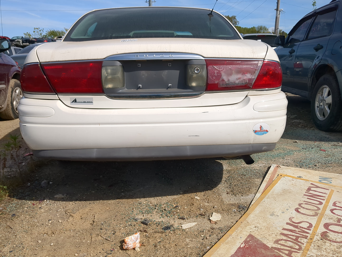 2000-2005 Buick Lesabre Rear Bumper Assembly Oem - Oemusedautoparts1.com