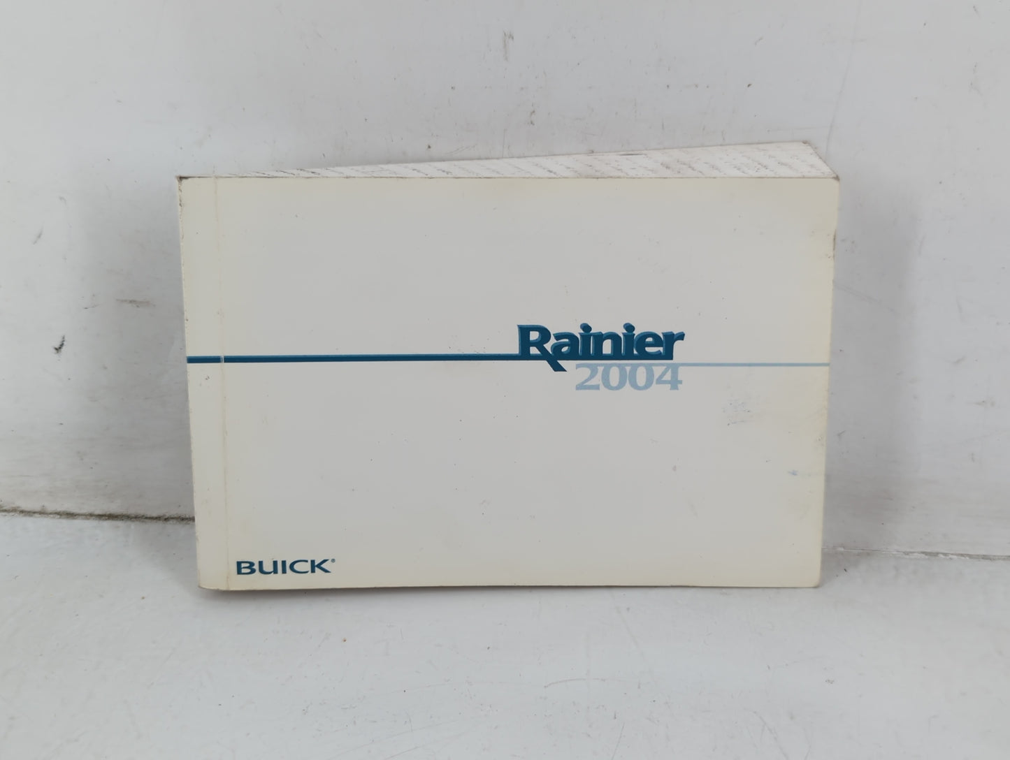 2004 Buick Rainier Owners Manual Book Guide OEM Used Auto Parts - Oemusedautoparts1.com