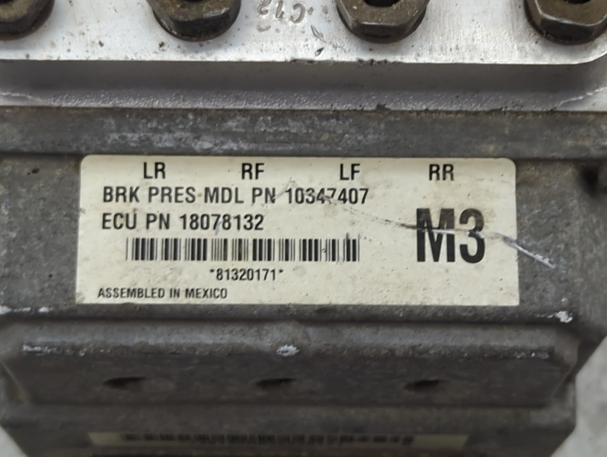 2004 Buick Regal ABS Pump Control Module Replacement P/N:10347407 18078132 Fits OEM Used Auto Parts - Oemusedautoparts1.com