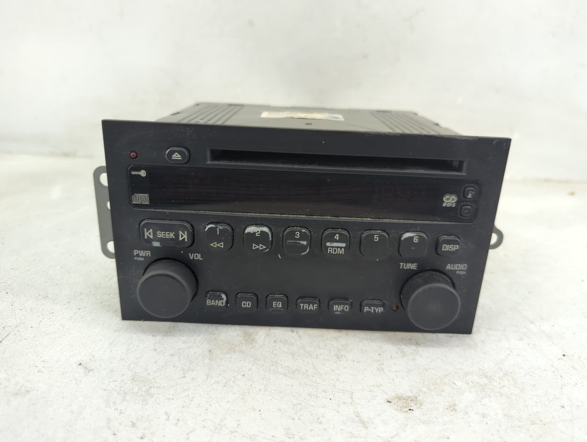 2004-2006 Buick Rendezvous Radio AM FM Cd Player Receiver Replacement P/N:10346985 Fits Fits 2004 2005 2006 OEM Used Auto Pa
