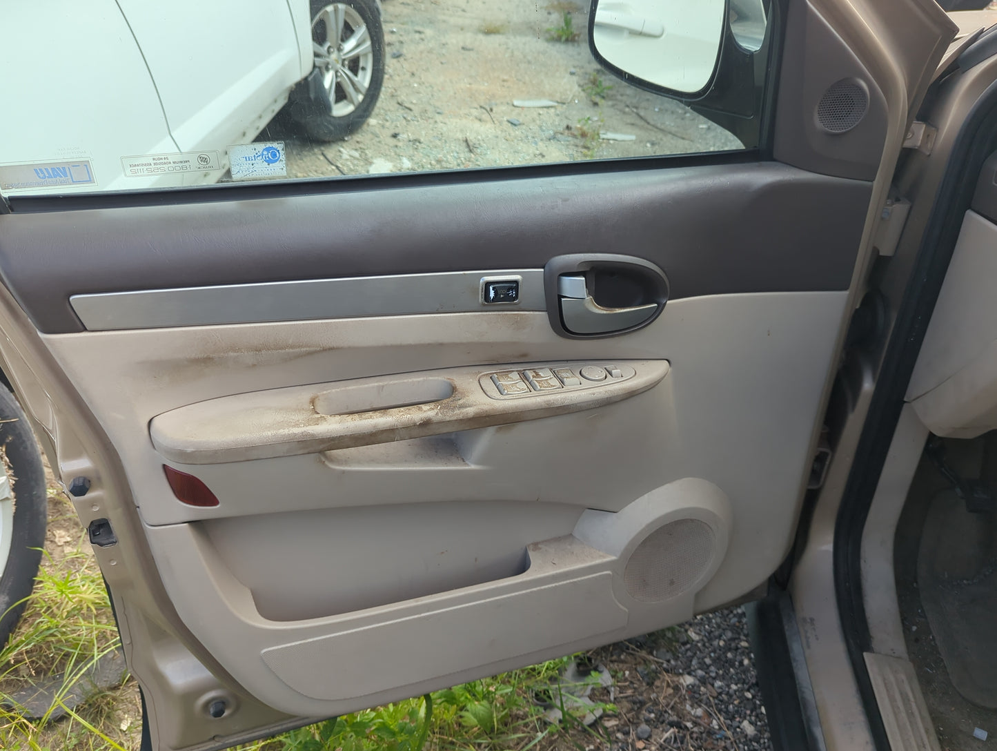 2004 Buick Rendezvous Front Left Driver Interior Door Panel Trim - Oemusedautoparts1.com