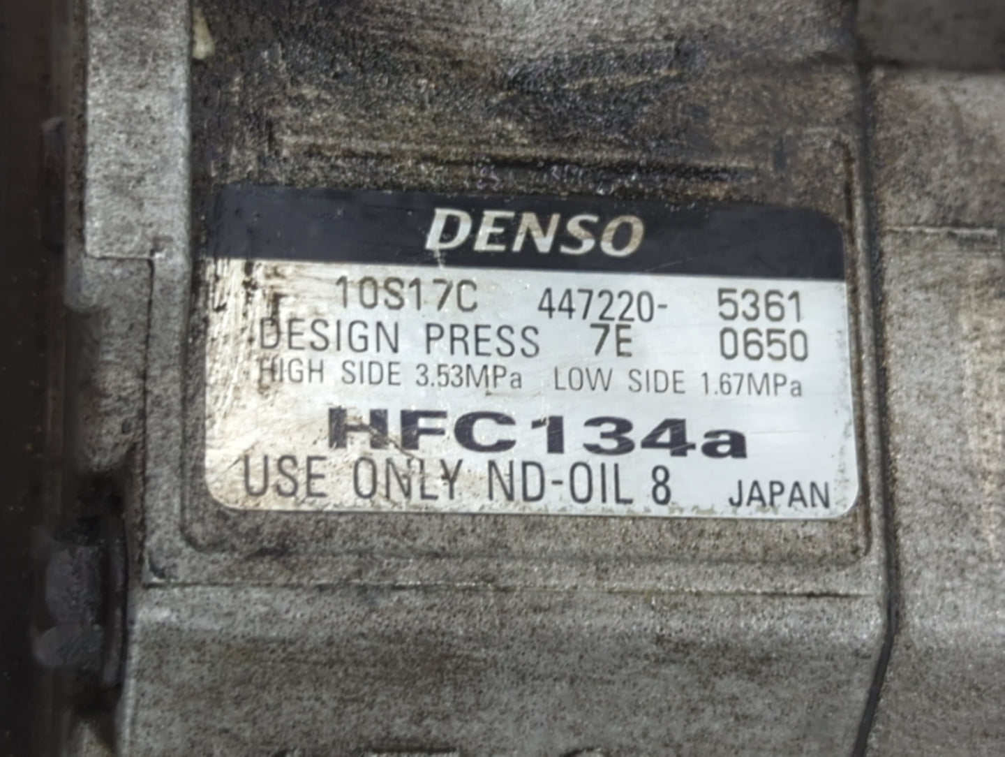 2004-2007 Cadillac Cts Air Conditioning A/c Ac Compressor Oem - Oemusedautoparts1.com