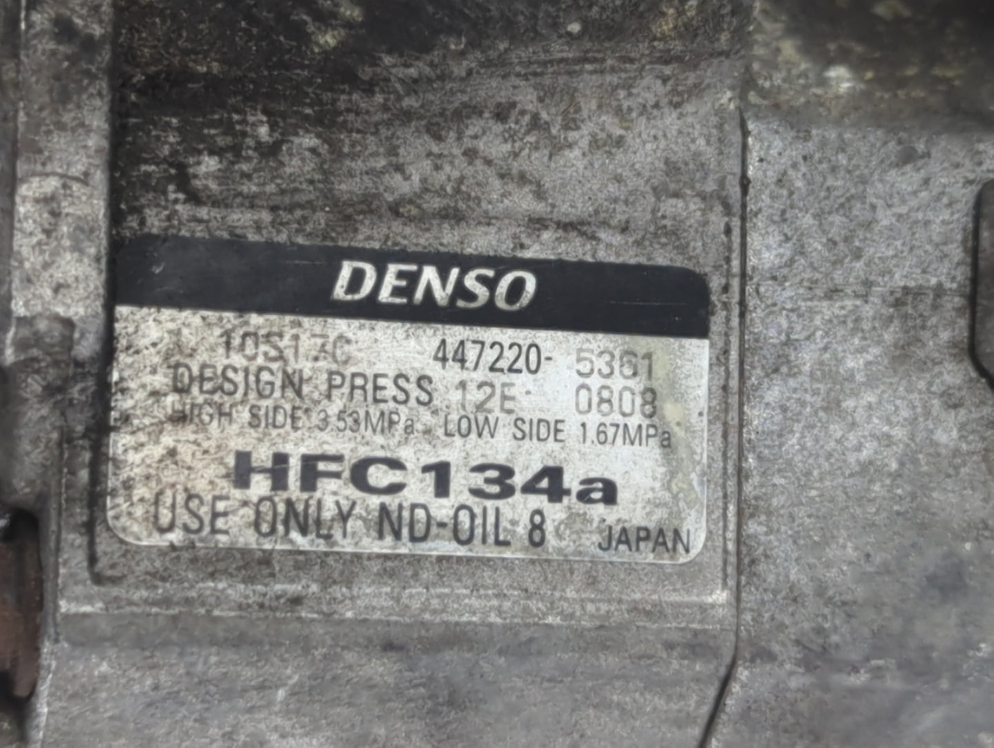 2004-2007 Cadillac Cts Air Conditioning A/c Ac Compressor Oem - Oemusedautoparts1.com