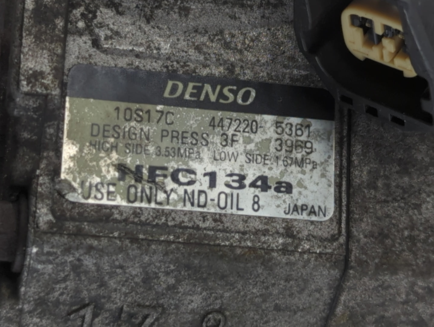 2004-2007 Cadillac Cts Air Conditioning A/c Ac Compressor Oem - Oemusedautoparts1.com