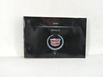 2004 Cadillac Deville Owners Manual Book Guide OEM Used Auto Parts