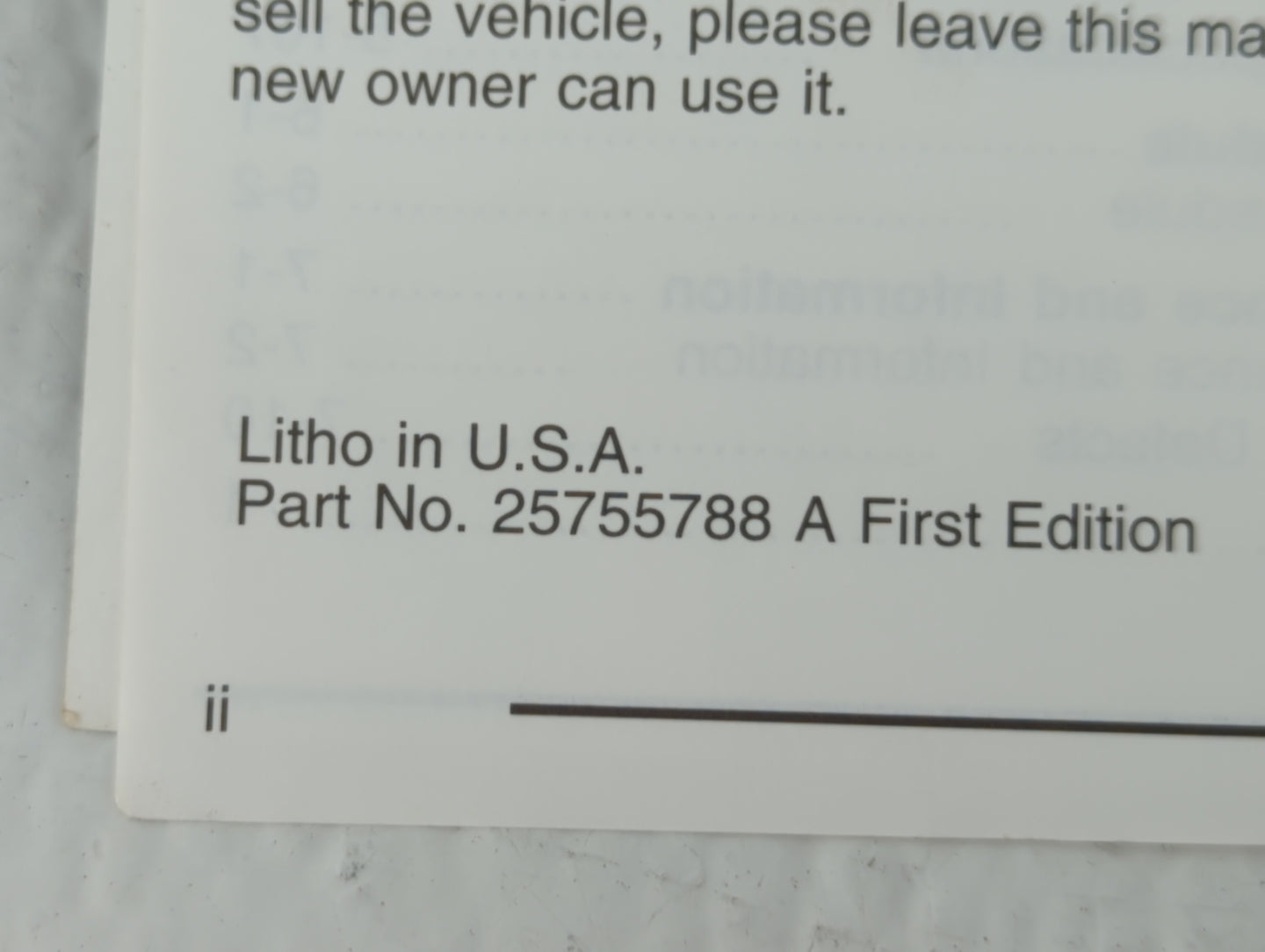 2004 Cadillac Deville Owners Manual Book Guide OEM Used Auto Parts - Oemusedautoparts1.com