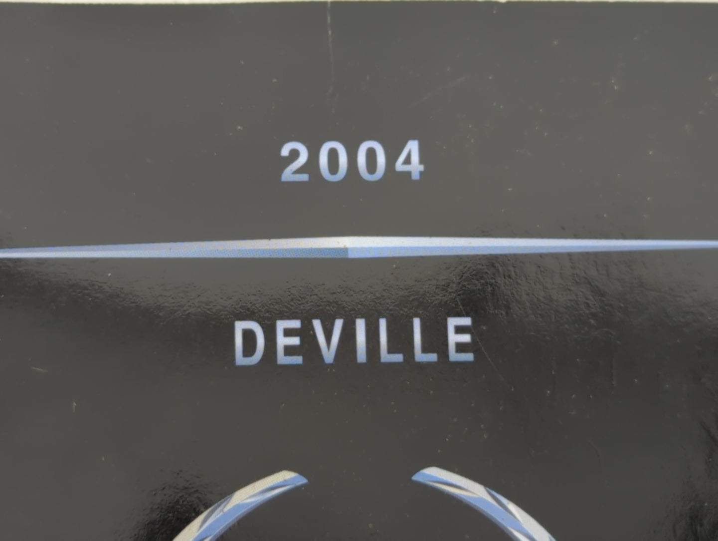 2004 Cadillac Deville Owners Manual Book Guide OEM Used Auto Parts - Oemusedautoparts1.com