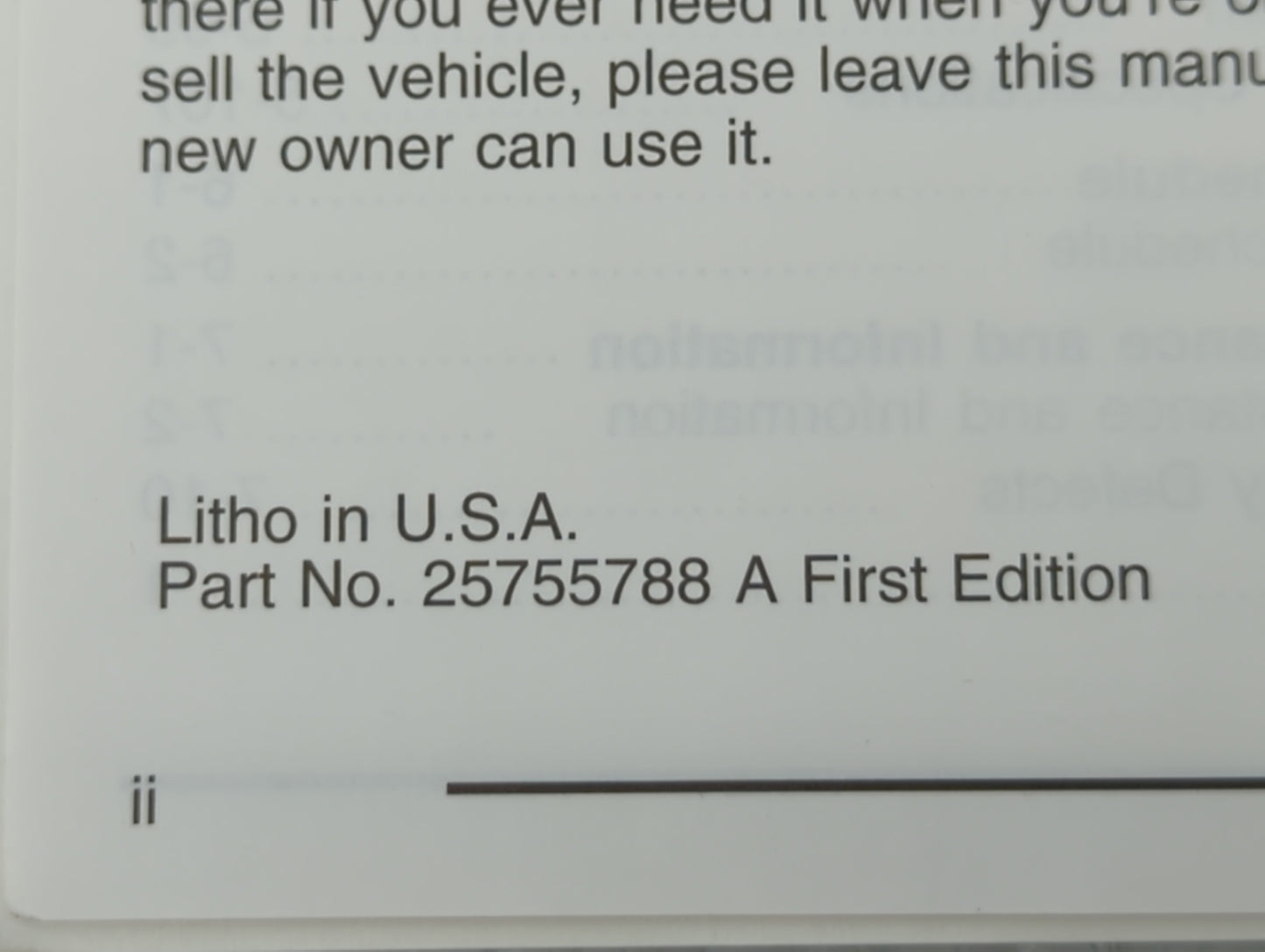 2004 Cadillac Deville Owners Manual Book Guide OEM Used Auto Parts - Oemusedautoparts1.com