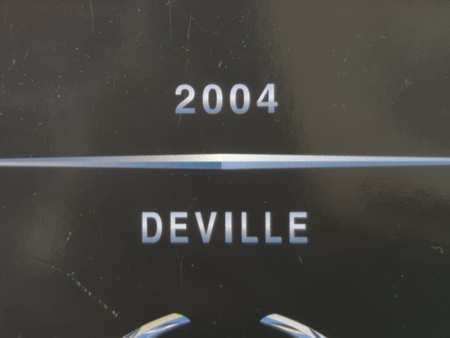 2004 Cadillac Deville Owners Manual Book Guide OEM Used Auto Parts - Oemusedautoparts1.com