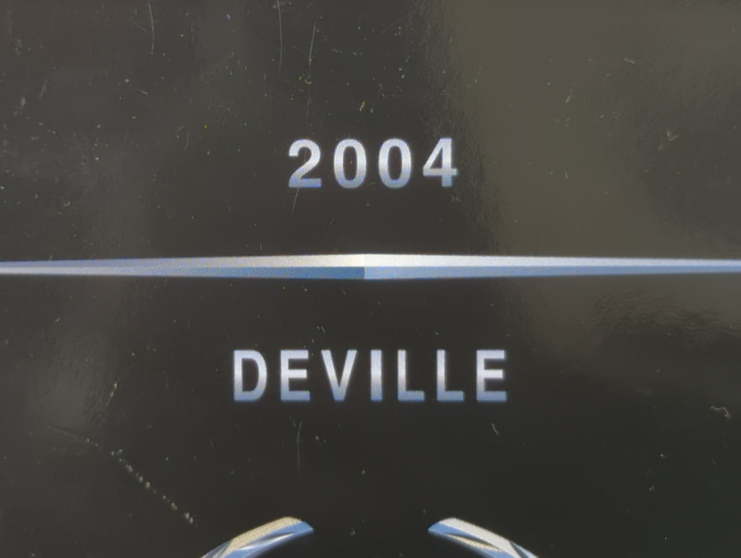 2004 Cadillac Deville Owners Manual Book Guide OEM Used Auto Parts - Oemusedautoparts1.com