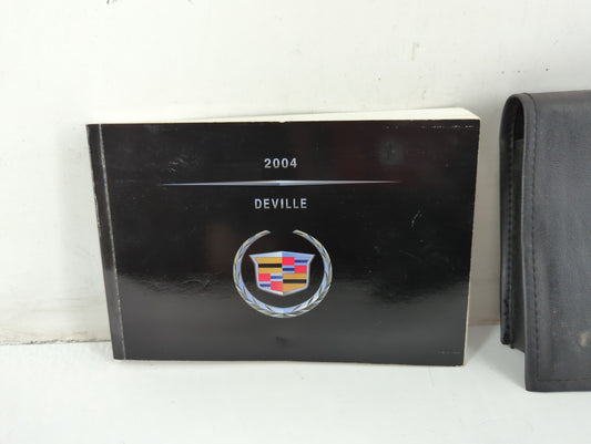 2004 Cadillac Deville Owners Manual Book Guide P/N:25755788 B OEM Used Auto Parts