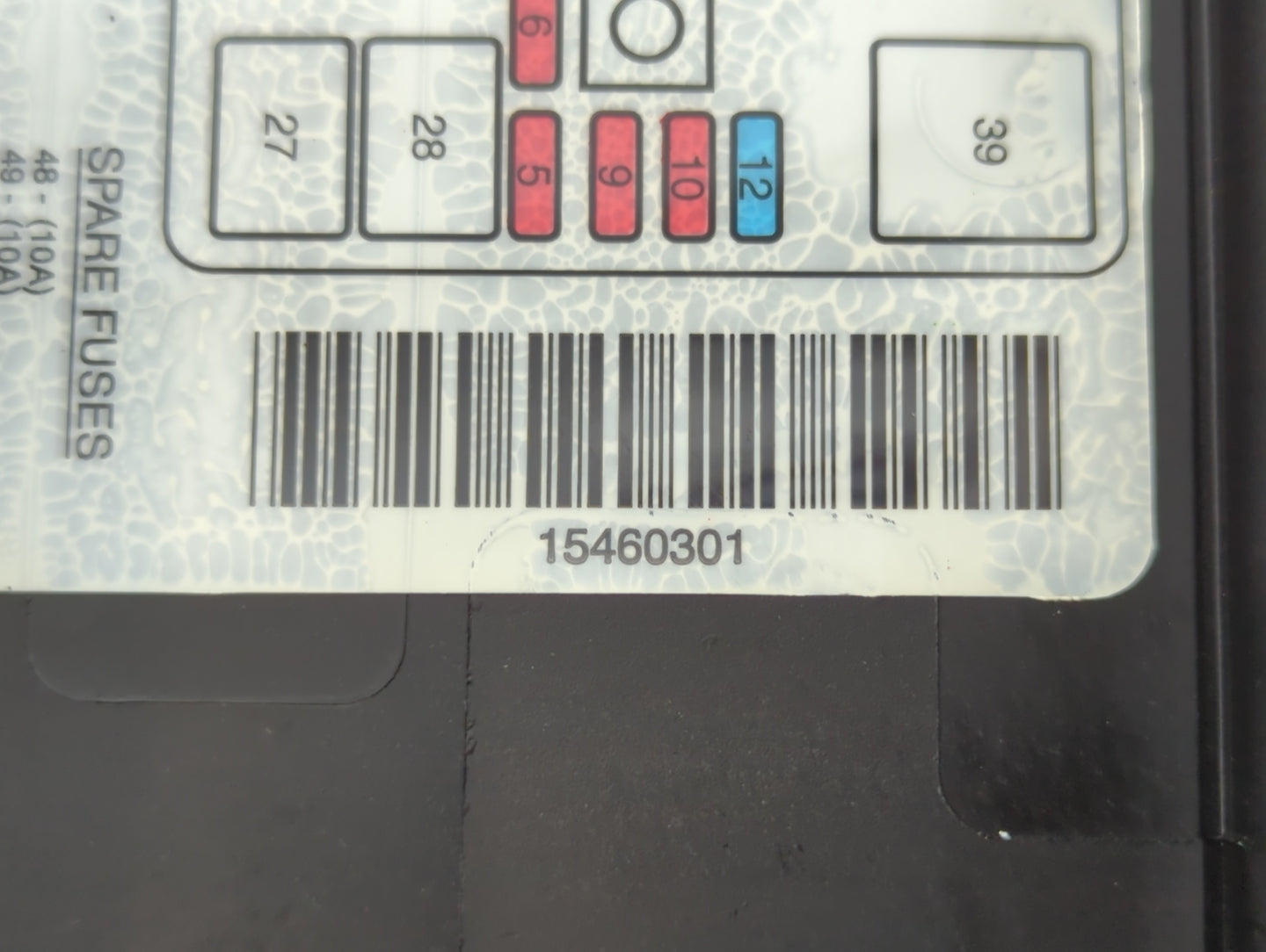 2004-2005 Cadillac Deville Fusebox Fuse Box Panel Relay Module P/N:15460301 Fits Fits 2004 2005 OEM Used Auto Parts - Oemuse