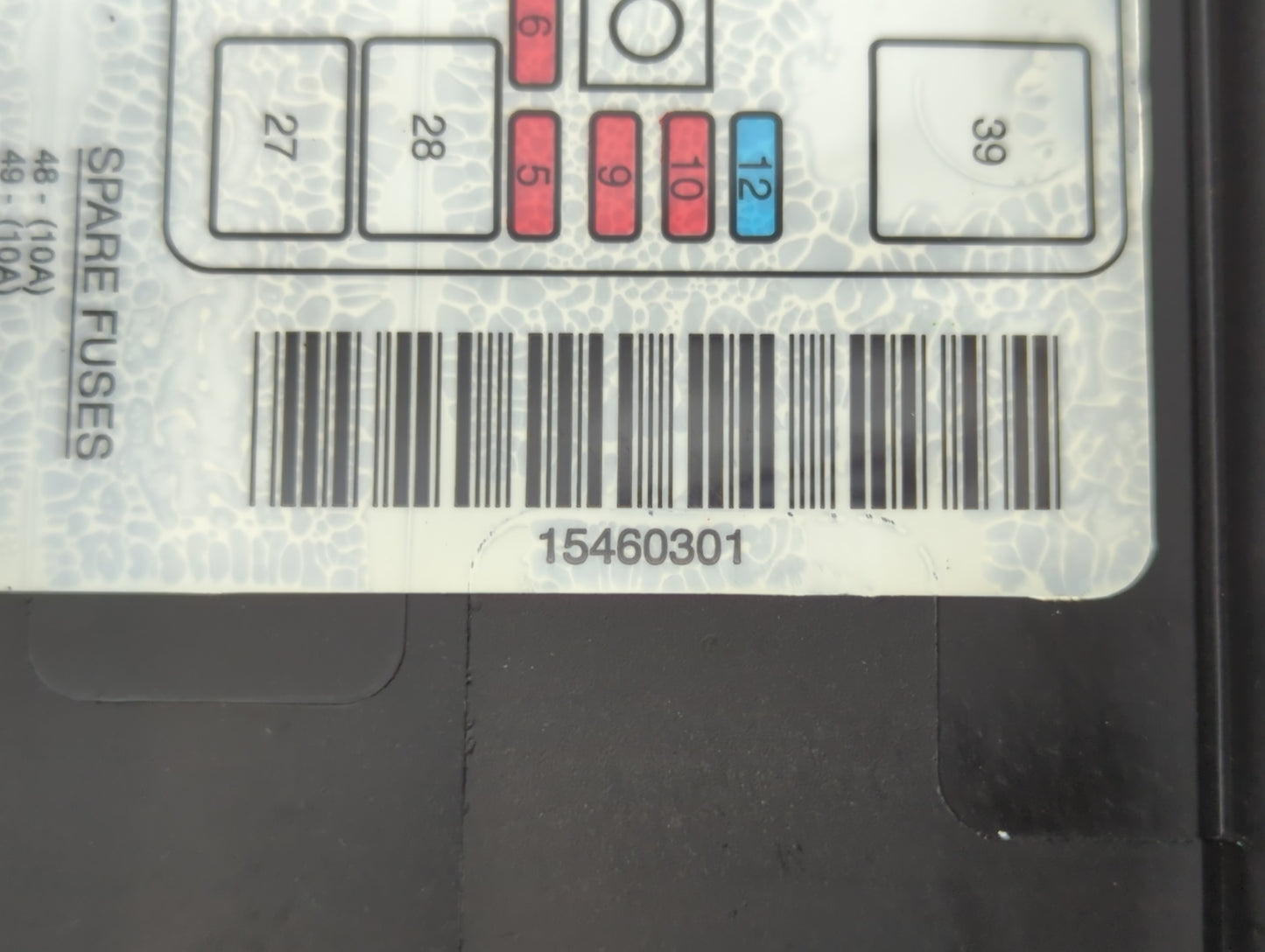 2004-2005 Cadillac Deville Fusebox Fuse Box Panel Relay Module P/N:15460301 Fits Fits 2004 2005 OEM Used Auto Parts - Oemuse