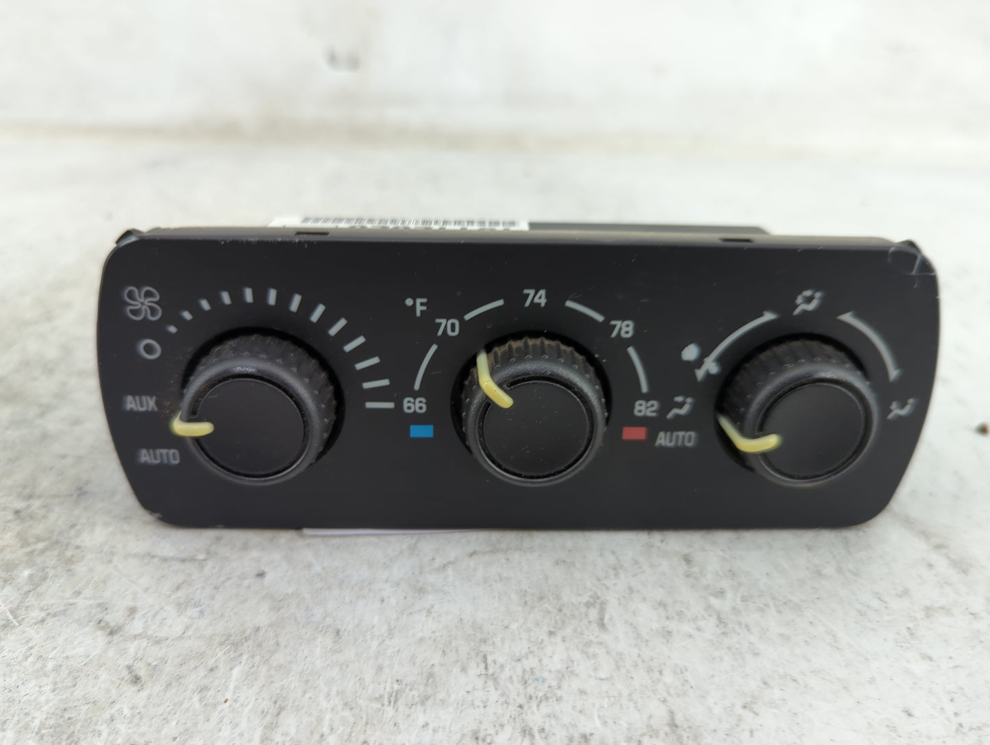 2003-2006 Cadillac Escalade Climate Control Module Temperature AC/Heater Replacement P/N:15112020 Fits Fits 2003 2004 2005 2