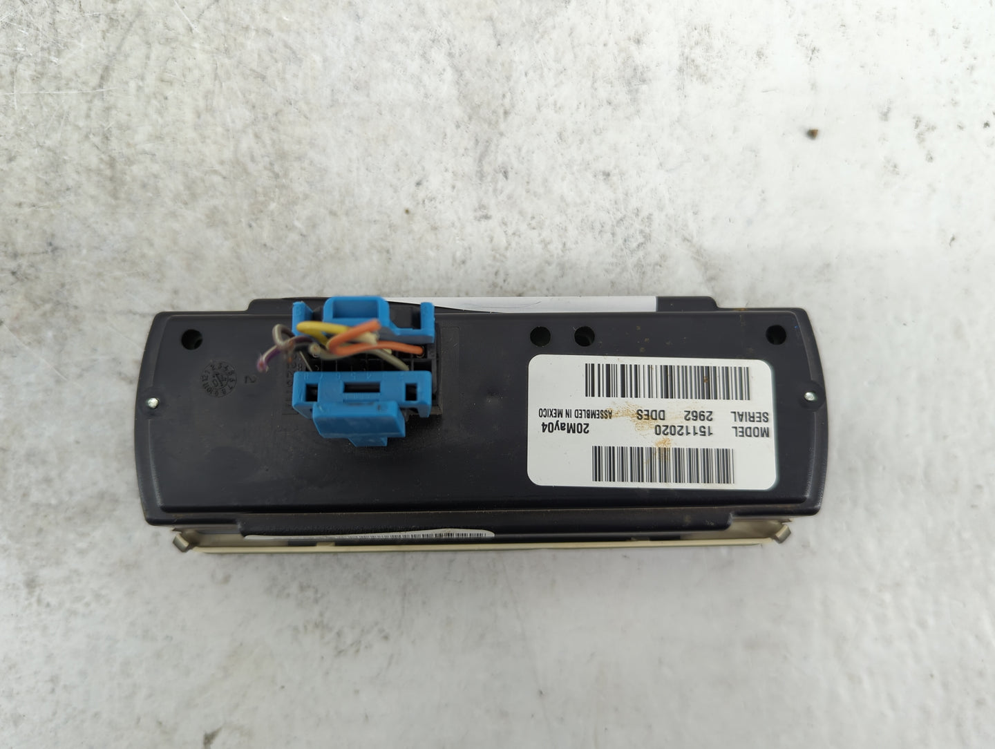 2003-2006 Cadillac Escalade Climate Control Module Temperature AC/Heater Replacement P/N:15112020 Fits Fits 2003 2004 2005 2