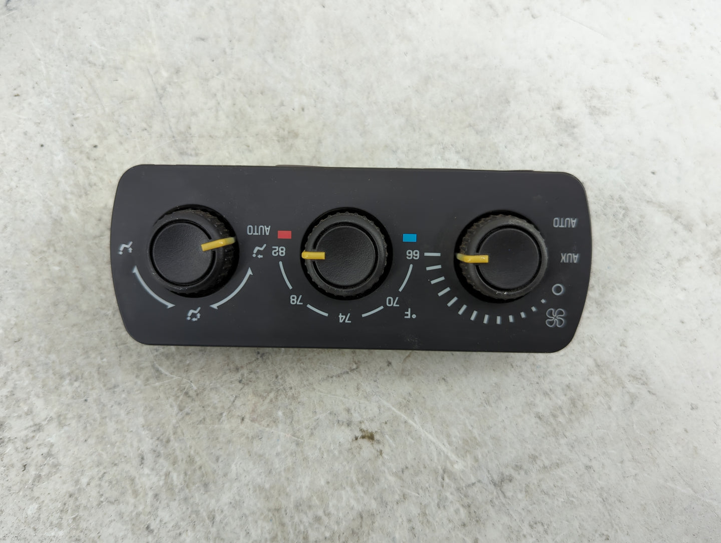 2003-2006 Cadillac Escalade Climate Control Module Temperature AC/Heater Replacement P/N:15763048 Fits Fits 2003 2004 2005 2