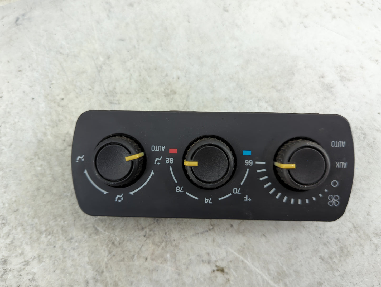 2003-2006 Cadillac Escalade Climate Control Module Temperature AC/Heater Replacement P/N:15763048 Fits Fits 2003 2004 2005 2