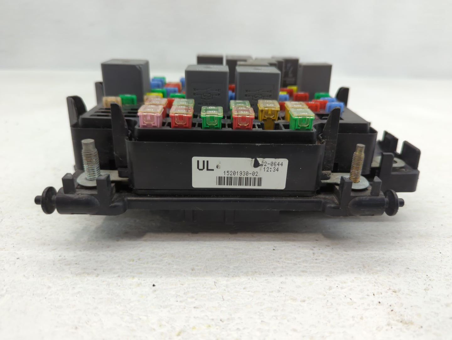 2003-2006 Cadillac Escalade Esv Fusebox Fuse Box Panel Relay Module P/N:15201930-02 Fits Fits 2003 2004 2005 2006 OEM Used A