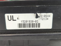 2003-2006 Cadillac Escalade Esv Fusebox Fuse Box Panel Relay Module P/N:15201930-02 Fits Fits 2003 2004 2005 2006 OEM Used A