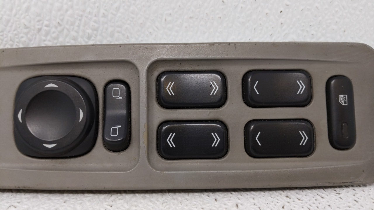 2004-2006 Cadillac Srx Master Power Window Switch Replacement Driver Side Left P/N:25749098 10363778 Fits OEM Used Auto Part