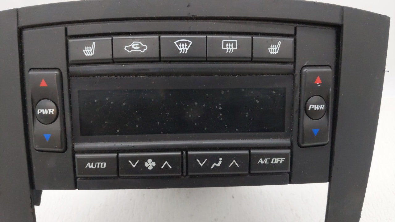 2004 Cadillac Srx Climate Control Module Temperature AC/Heater Replacement P/N:25774224 Fits OEM Used Auto Parts - Oemusedau